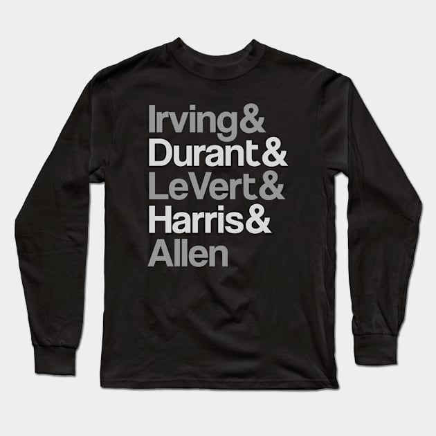 The Brooklyn Nets Are Clinching a Playoff Spot in 2020 Long Sleeve T-Shirt by BooTeeQue